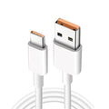 XJ-040 6A USB to USB-C / Type-C Fast Charging Data Cable, Length: 1m, 1m