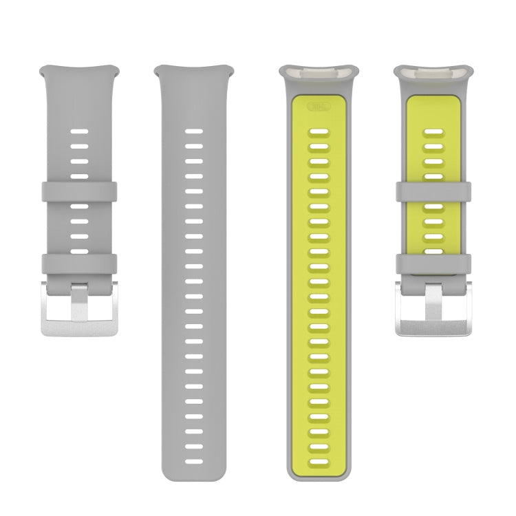 Silica Gel Mixed Color Sports Watch Strap, For Polar Vantage V2