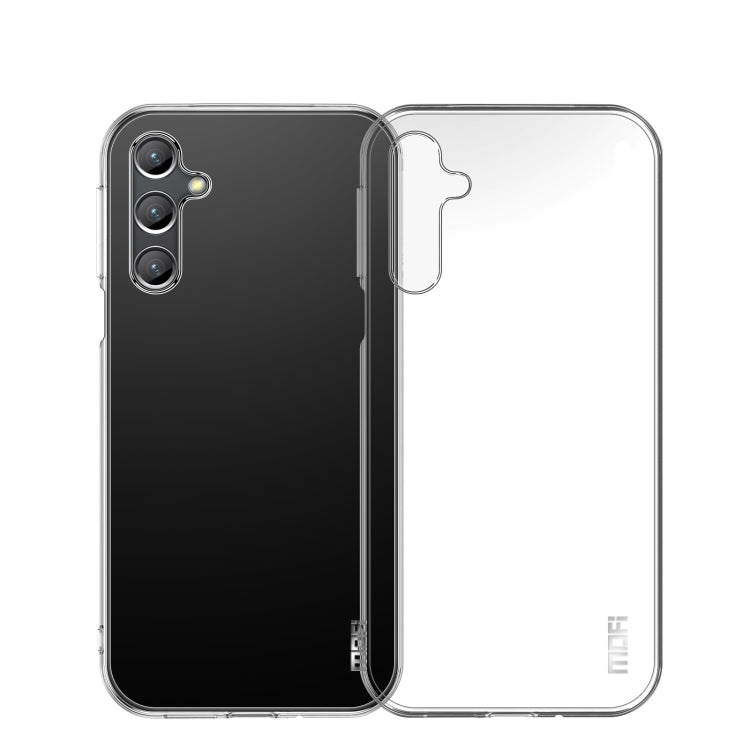 MOFI Ming series Fully Transparent Ultra-thin TPU Soft Shell All-round Protective Shell, For Samsung Galaxy A14 5G, For Samsung Galaxy A34 5G