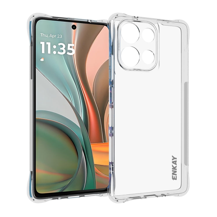 ENKAY Hat-Prince Transparent TPU Shockproof Phone Case, For Motorola Edge 5G 2026, For Motorola Edge 70 Pro 5G, For Motorola Edge 70 Fusion, For Motorola Signature 5G, For Motorola Moto G67 Power 5G, For Motorola Edge 70 5G, For Motorola Moto G86 Power...