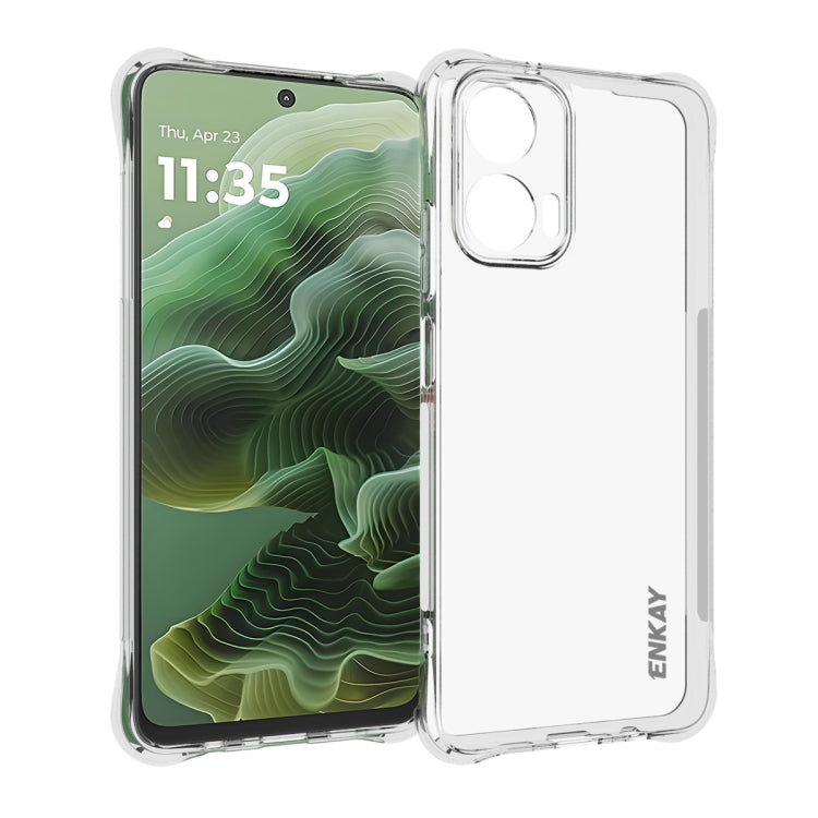 ENKAY Hat-Prince Transparent TPU Shockproof Phone Case, For Motorola Edge 5G 2026, For Motorola Edge 70 Pro 5G, For Motorola Edge 70 Fusion, For Motorola Signature 5G, For Motorola Moto G67 Power 5G, For Motorola Edge 70 5G, For Motorola Moto G86 Power...