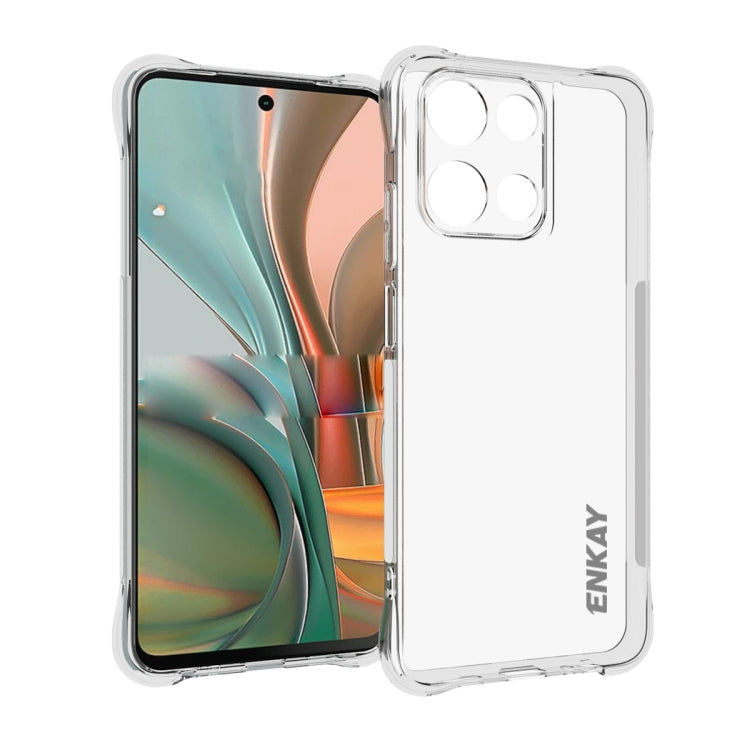ENKAY Hat-Prince Transparent TPU Shockproof Phone Case, For Motorola Edge 5G 2026, For Motorola Edge 70 Pro 5G, For Motorola Edge 70 Fusion, For Motorola Signature 5G, For Motorola Moto G67 Power 5G, For Motorola Edge 70 5G, For Motorola Moto G86 Power...