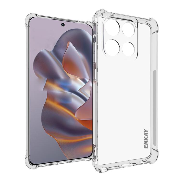ENKAY Hat-Prince Transparent TPU Shockproof Phone Case, For Motorola Edge 5G 2026, For Motorola Edge 70 Pro 5G, For Motorola Edge 70 Fusion, For Motorola Signature 5G, For Motorola Moto G67 Power 5G, For Motorola Edge 70 5G, For Motorola Moto G86 Power...