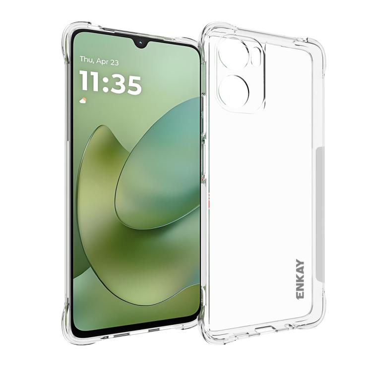 ENKAY Hat-Prince Transparent TPU Shockproof Phone Case, For Motorola Edge 50 Pro 5G, For Motorola Edge 50 Fusion, For Motorola Moto G Stylus 5G 2024, For Motorola Moto G Play 4G 2024, For Motorola Moto G Power 5G 2024, For Motorola Moto G84 5G         ...