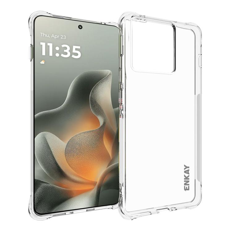 ENKAY Hat-Prince Transparent TPU Shockproof Phone Case, For Motorola Edge 5G 2026, For Motorola Edge 70 Pro 5G, For Motorola Edge 70 Fusion, For Motorola Signature 5G, For Motorola Moto G67 Power 5G, For Motorola Edge 70 5G, For Motorola Moto G86 Power...