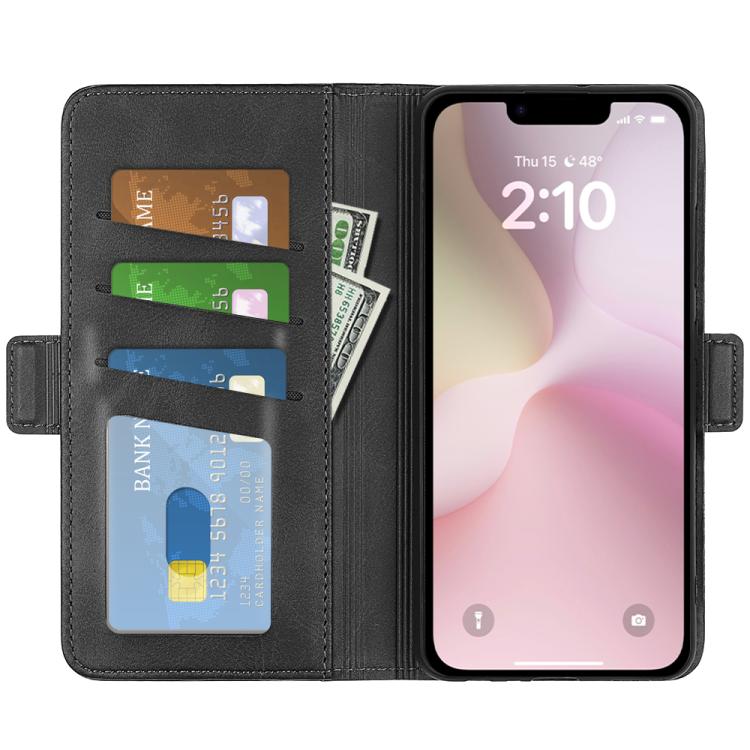 Dual-side Magnetic Buckle Horizontal Flip Leather Phone Case, For iPhone 17e / 16e, For iPhone 17 Pro Max, For iPhone 17 Pro, For iPhone 17