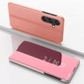 Plated Mirror Horizontal Flip Leather Phone Case with Holder, For Galaxy S25 5G, For Galaxy S25+ 5G, For Galaxy S25 Ultra 5G