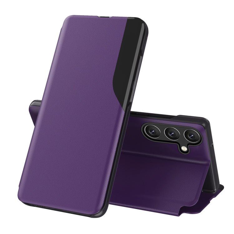 Attraction Flip Holder Leather Phone Case, For Samsung Galaxy A05s, For Samsung Galaxy M34 5G, For Samsung Galaxy S23 FE 5G, For Samsung Galaxy A13 5G