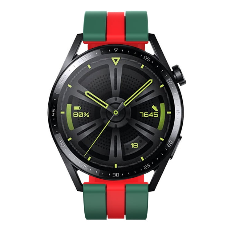 20mm Two-Color Sports Silicone Watch Band, For Amazfit Bip3