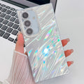 Plating Glitter Texture TPU Phone Case with Lens Film, For Samsung Galaxy A55 5G