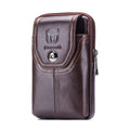 BULL CAPTAIN  Leather Multifunctional Waist Bag For Men, Brown-05, Brown-07, Brown-08, Brown-10, Brown-04, Brown-06, Brown-09, Black-05, Black-07, Black-08, Black-10, Black-04, Black-09