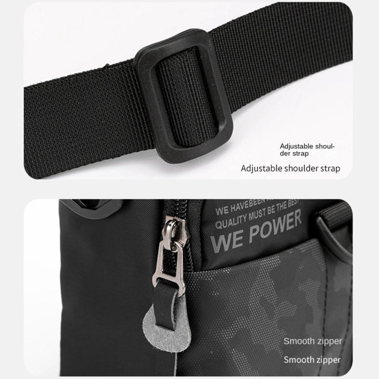 WEPOWER Men Light Sports Shoulder Small Bags(Army Green)