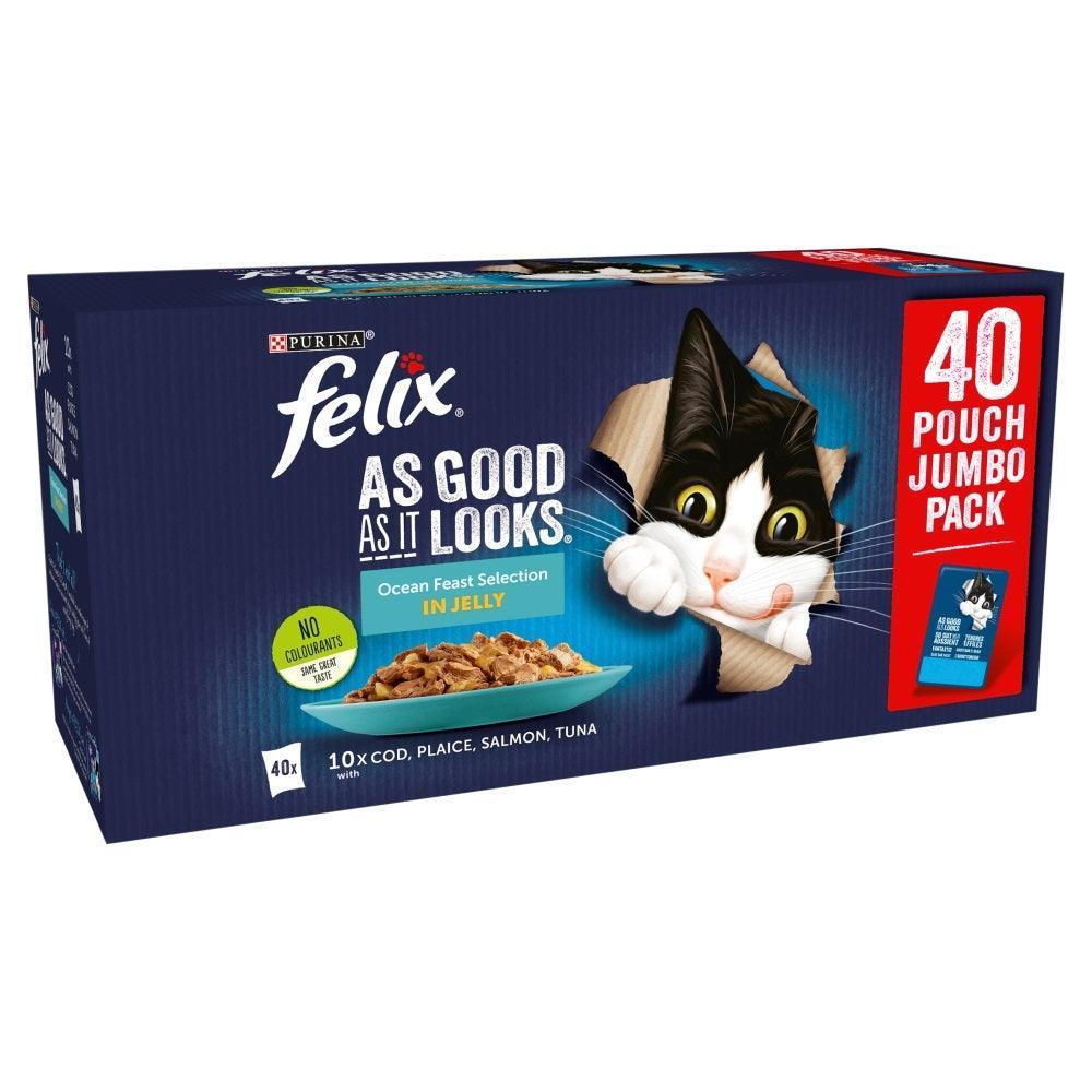 Felix Pouch As Good As It Looks Ocean Feast in Jelly 100g