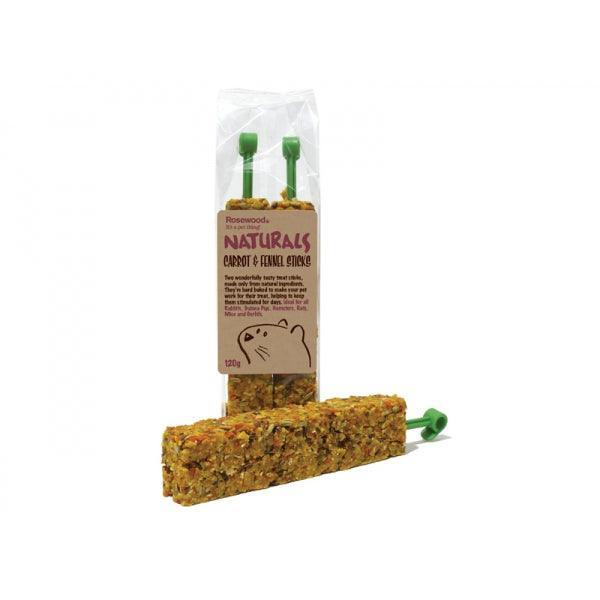 Naturals Carrot & Fennel Sticks 140g