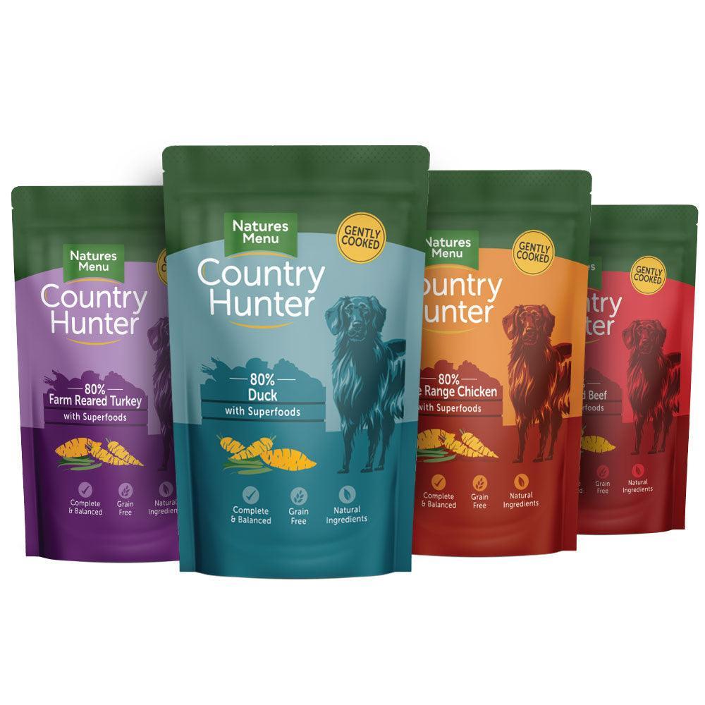 Natures Menu Ctry Hunter Dog Pch Sup 12x150g