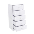 Flair Wizard Chest of 5 Drawers White