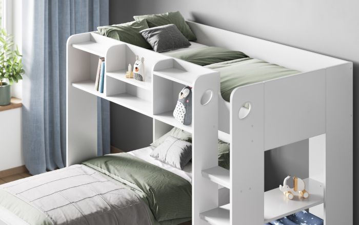 Wizard Junior L Shaped Bunk Bed Complete